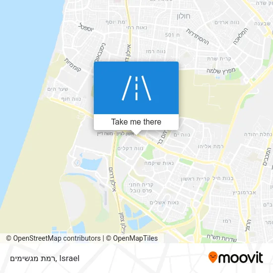 Карта רמת מגשימים