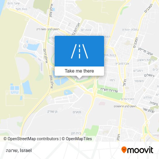 Карта שרונה