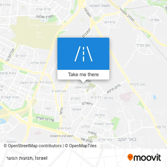 Карта תנועות הנוער