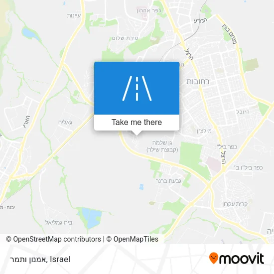 Карта אמנון ותמר