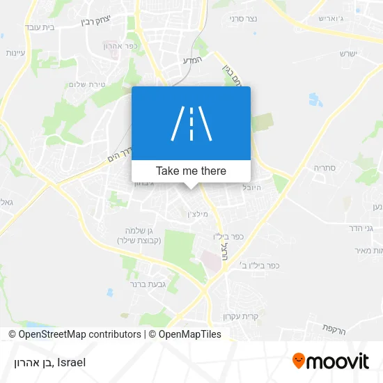 Карта בן אהרון