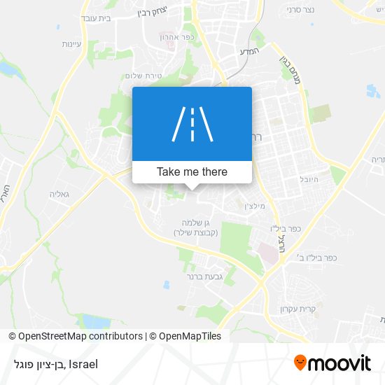 בן-ציון פוגל map