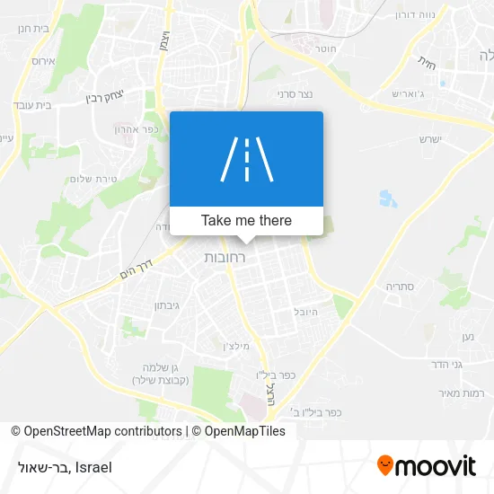 Карта בר-שאול