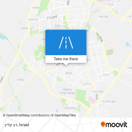 דב קליין map