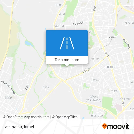 Карта הר המוריה