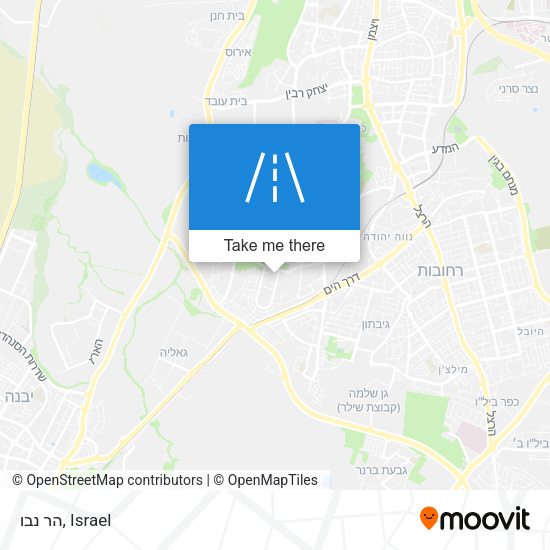 הר נבו map