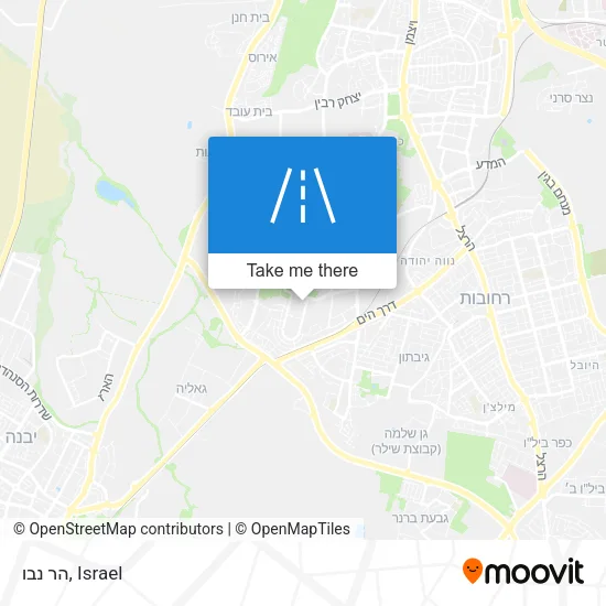 Карта הר נבו