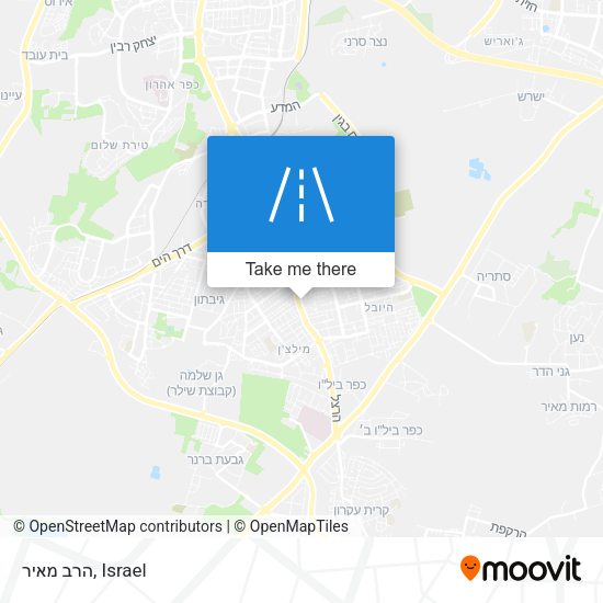 הרב מאיר map