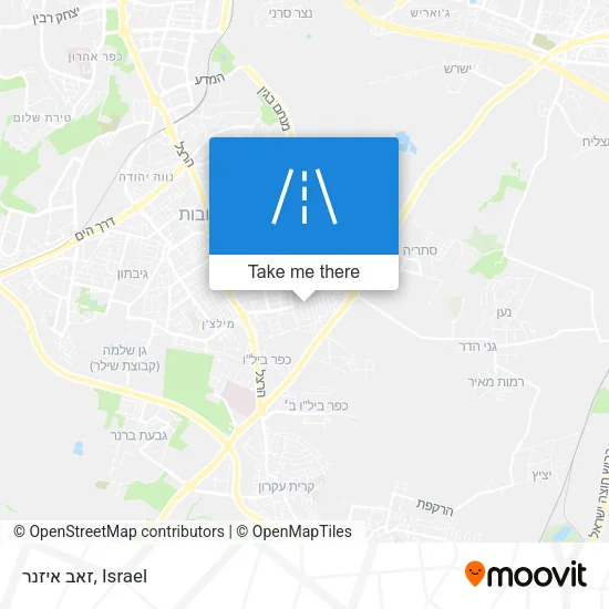 Карта זאב איזנר