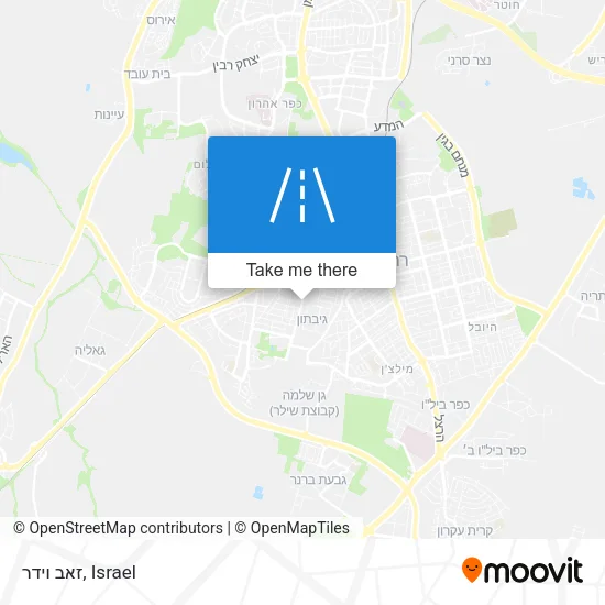 Карта זאב וידר