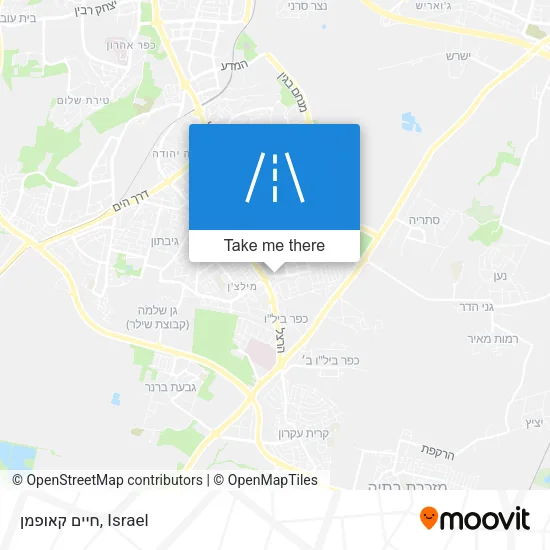 Карта חיים קאופמן