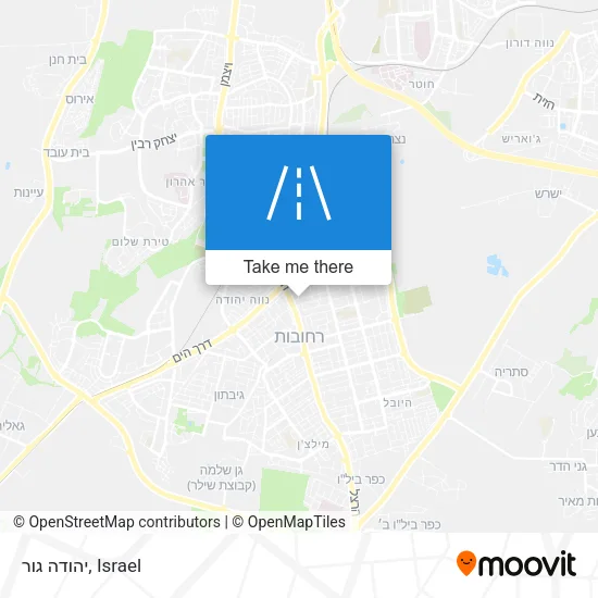 Карта יהודה גור