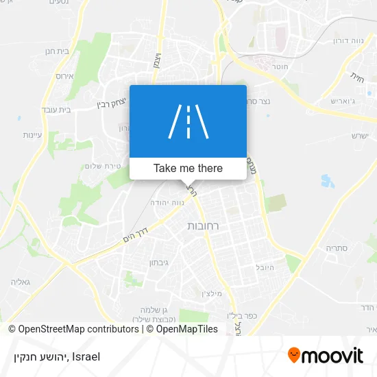 Карта יהושע חנקין