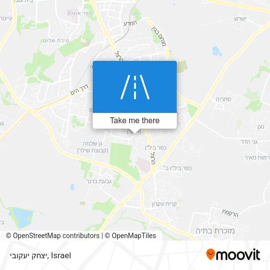 Карта יצחק יעקובי