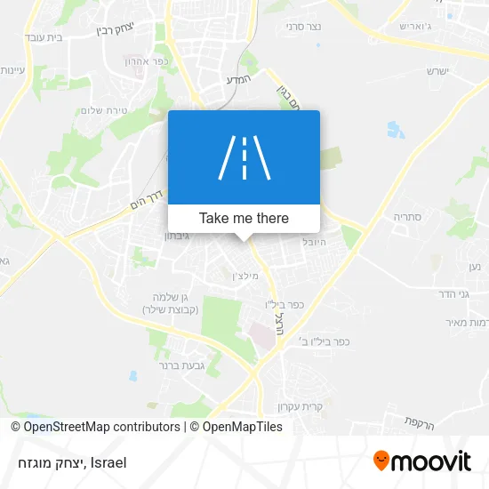 Карта יצחק מוגזח