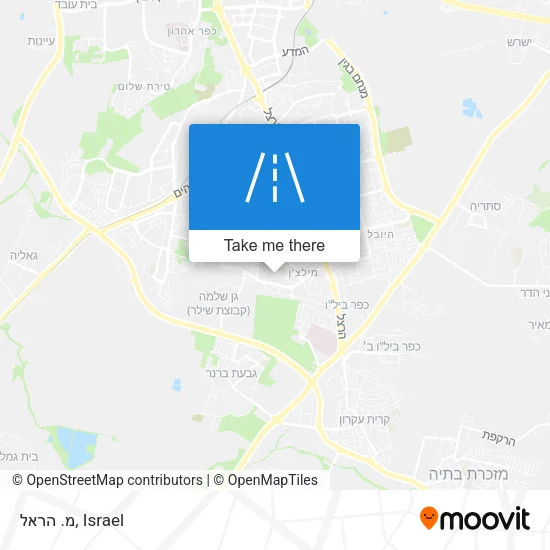 Карта מ. הראל