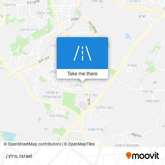 מילצ'ן map