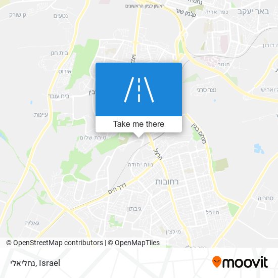 נחליאלי map