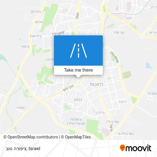 ציפורה טוב map