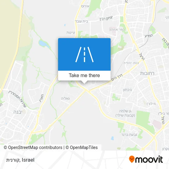 Карта קורנית