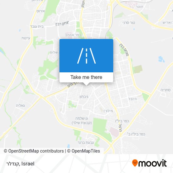 קנדלר map