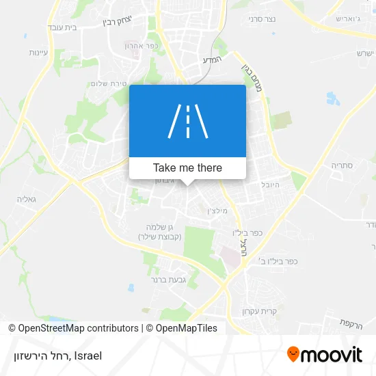 Карта רחל הירשזון