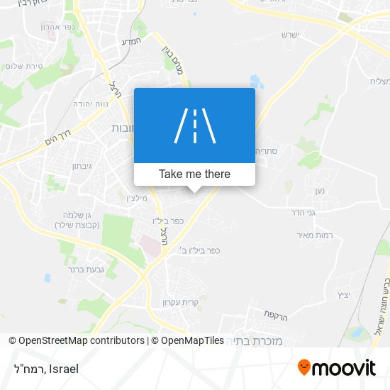 רמח"ל map