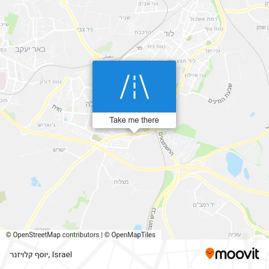 Карта יוסף קלויזנר