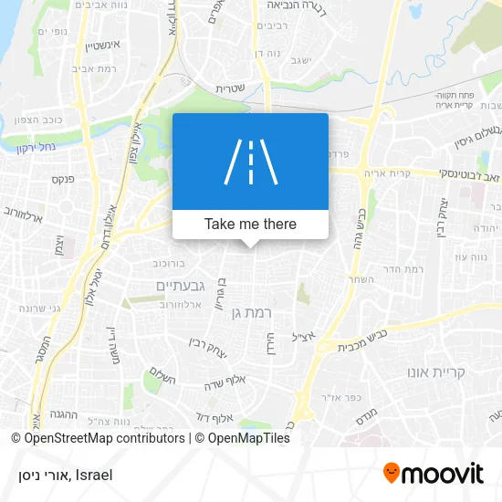 Карта אורי ניסן
