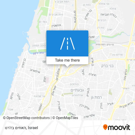 האחים בז'רנו map