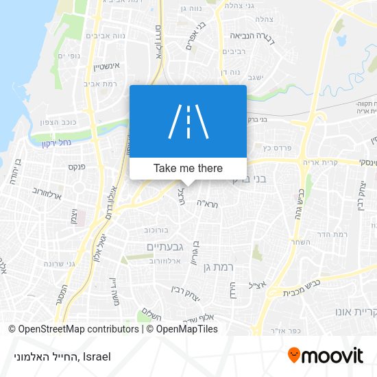 החייל האלמוני map