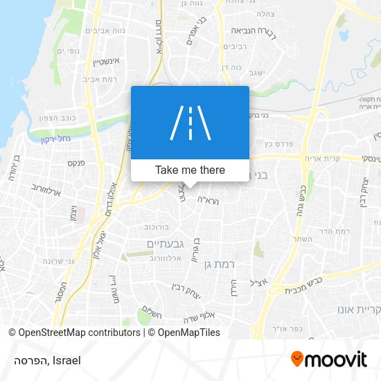 Карта הפרסה