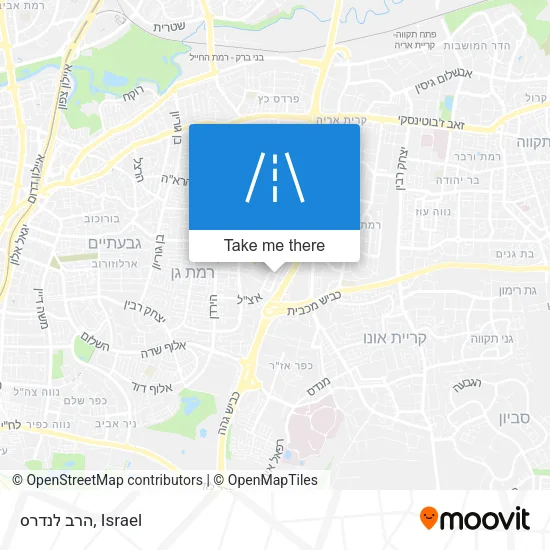 Карта הרב לנדרס
