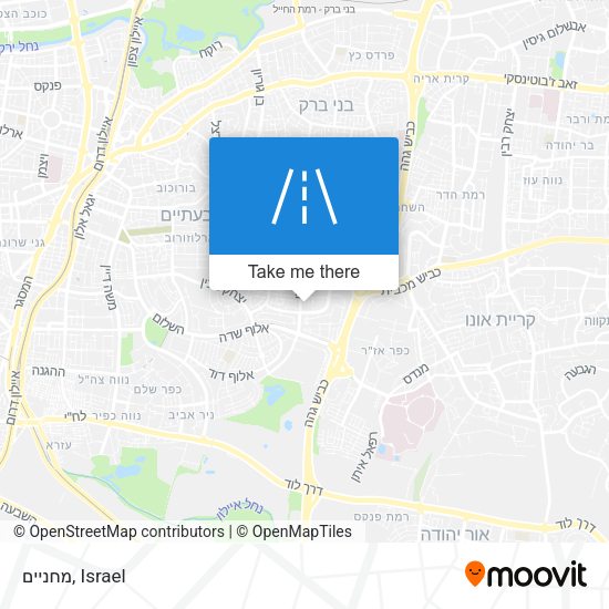 מחניים map