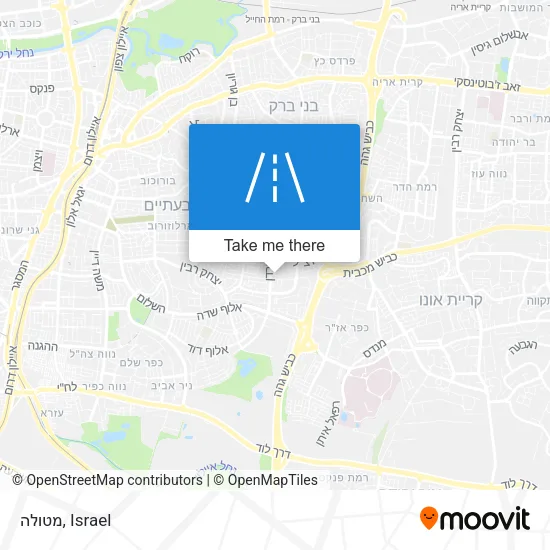 Карта מטולה