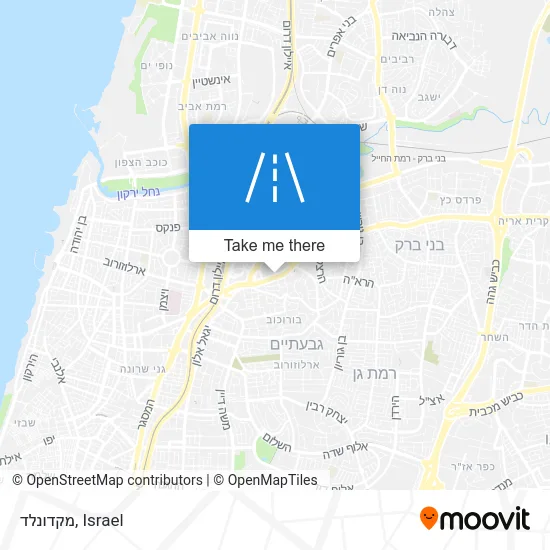 Карта מקדונלד