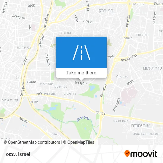 Карта עמוס