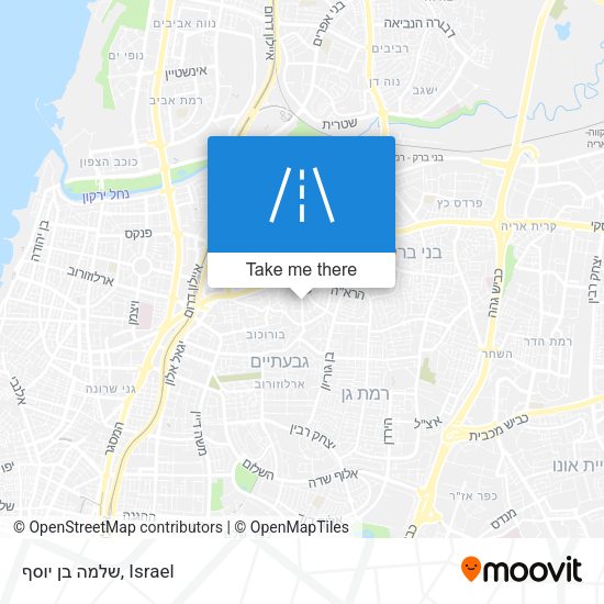שלמה בן יוסף map