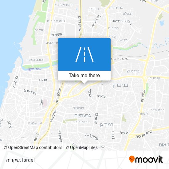 שקדיה map