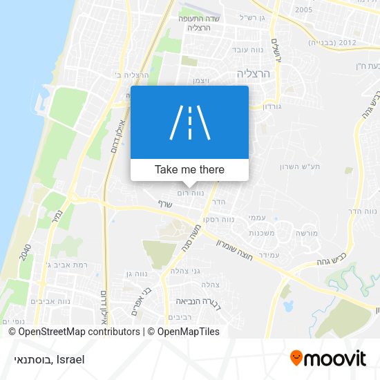 בוסתנאי map