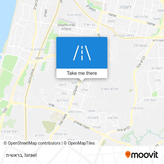 בראשית map