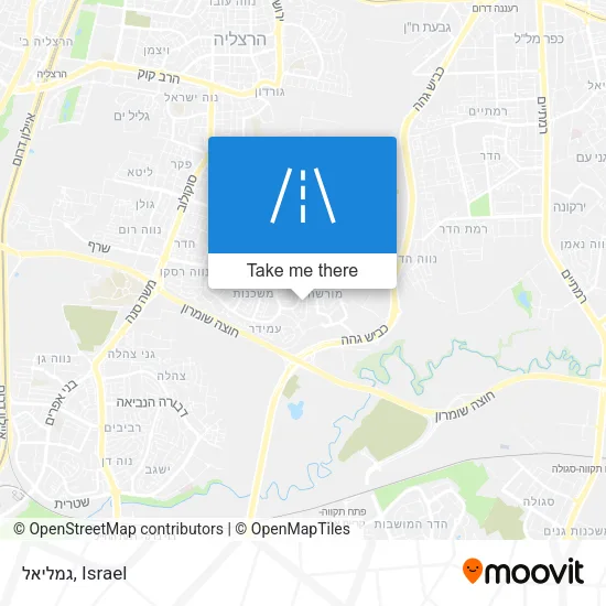 Карта גמליאל