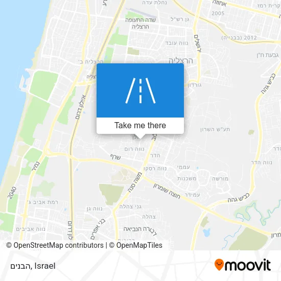 Карта הבנים