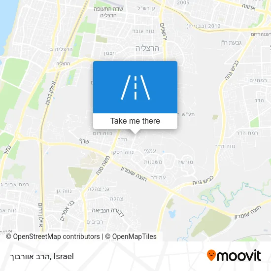 Карта הרב אוורבוך