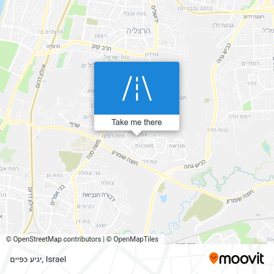 יגיע כפיים map