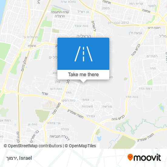 ירמוך map