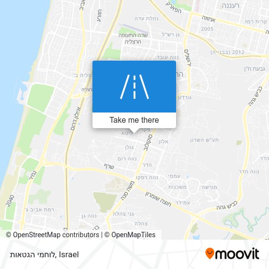 לוחמי הגטאות map
