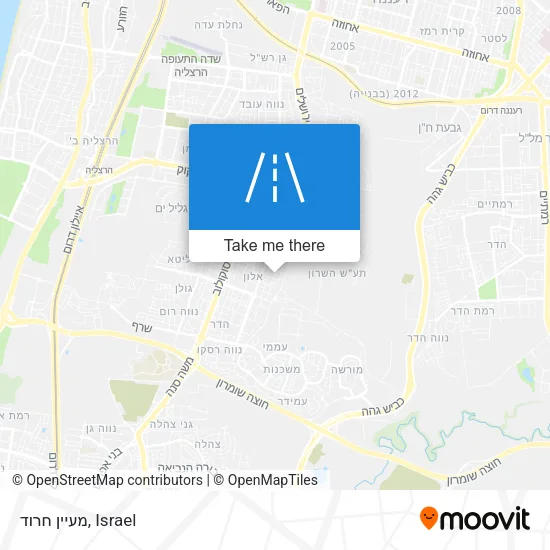 Карта מעיין חרוד
