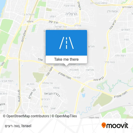 Карта נווה רעים