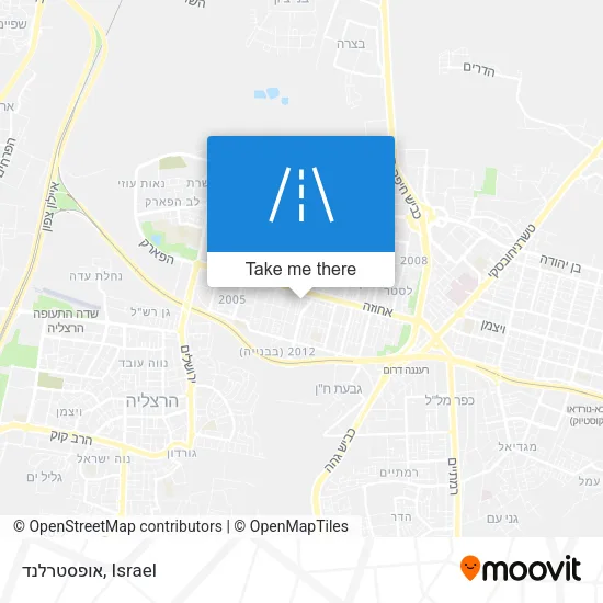 Карта אופסטרלנד